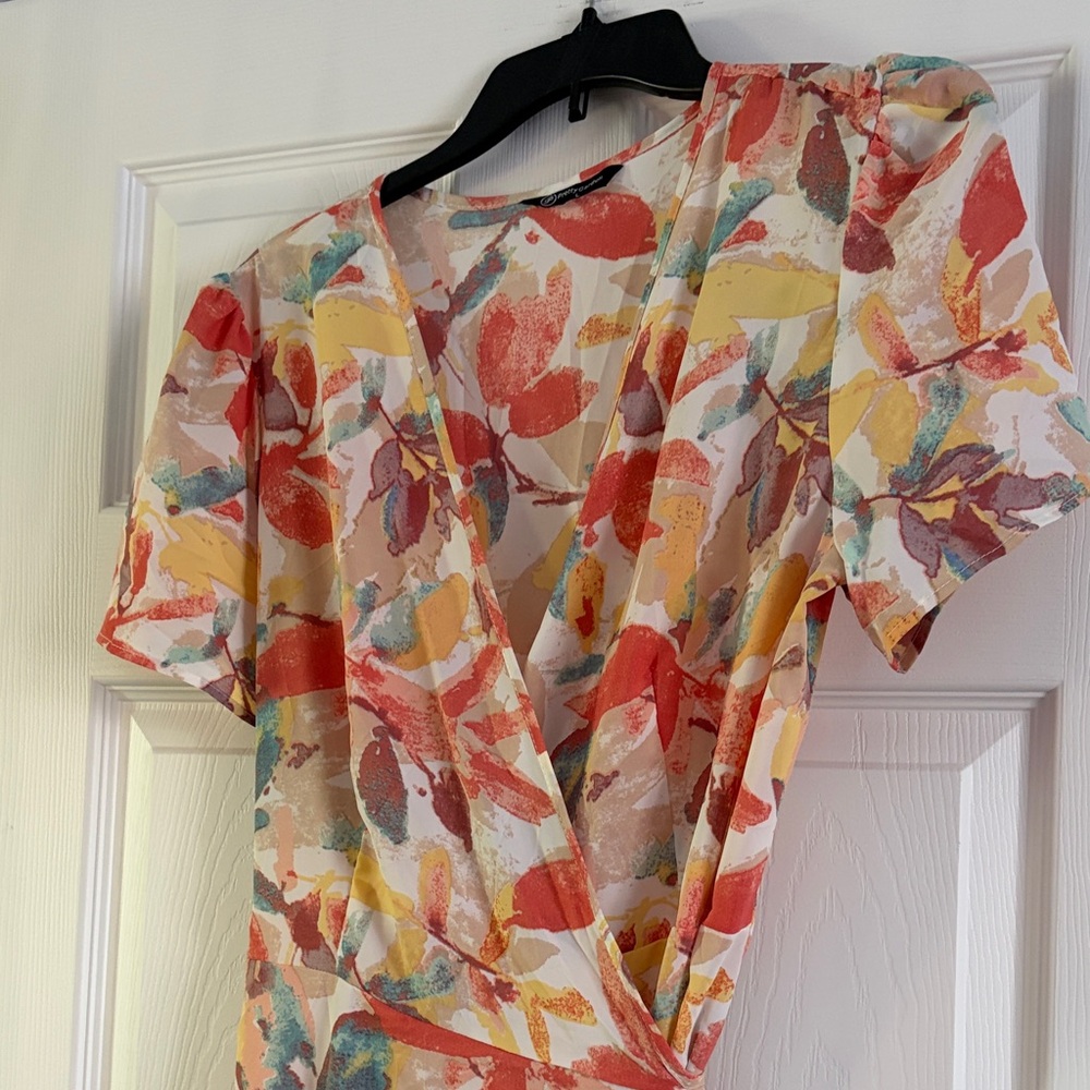 Floral Print Maxi Dress - Picture 4 of 7